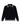 LONG SLEEVE KNIT POLO - BLACK